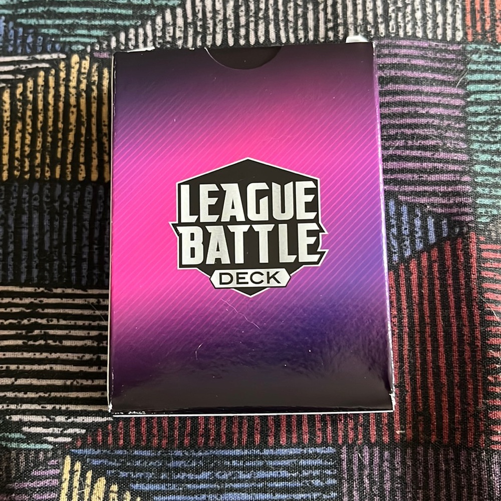 Box of Pokémon cards